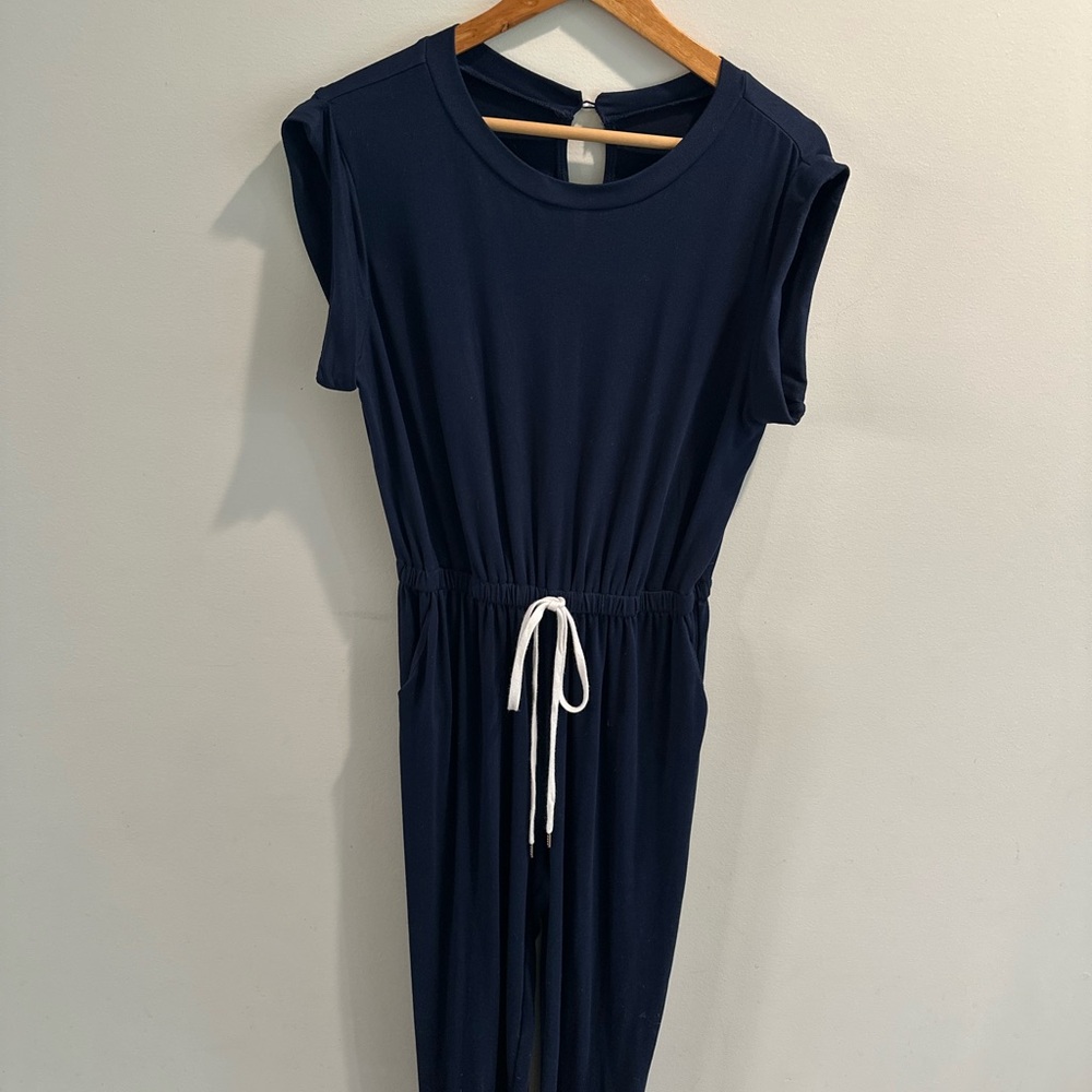 Navy Blue Jumpsuit - Perfect for travel!
